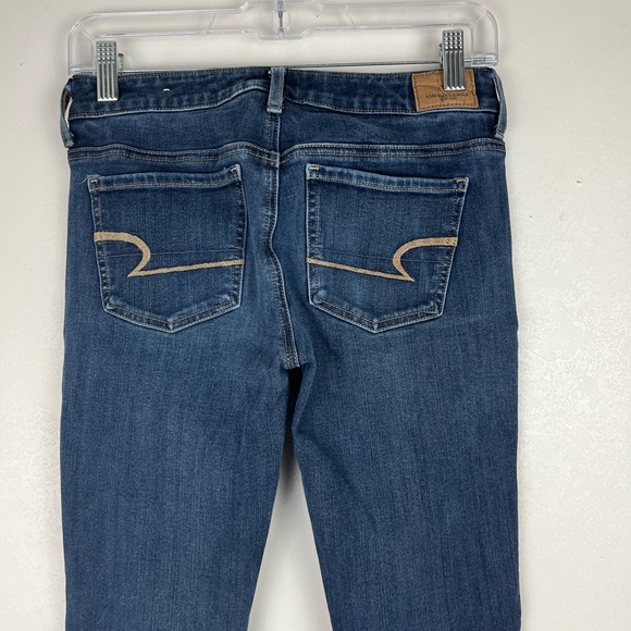 American Eagle Outfitters Super Stretch X4 Jeggings Skinny Jeans Size 4 - Picture 6 of 13